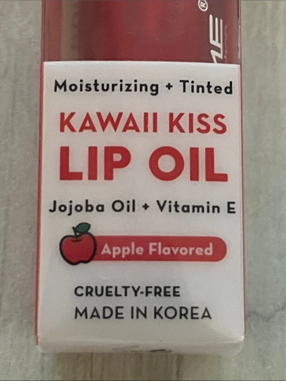 The Crème Shop X Hello Kitty And Friends Kawaii Kiss Juicy Lip Oil - Apple